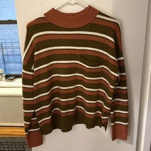 Madewell Striped Sweater - Size Small